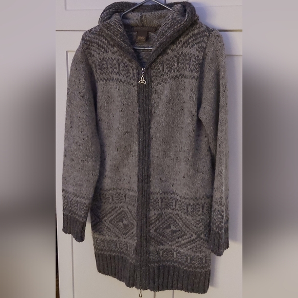 Inis Crafts Ireland long cardigan - Picture 7 of 15